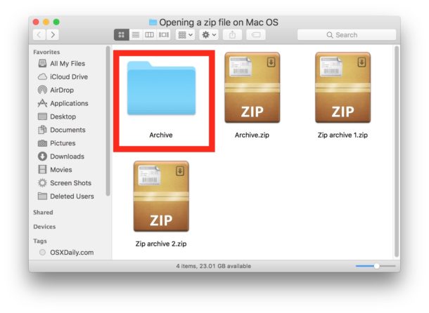 download free zip for mac